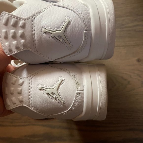 aj4 white 6.5 womens - Picture 3 of 6